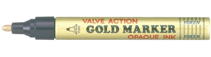 Fix na stuhy zlatý pr.2mm