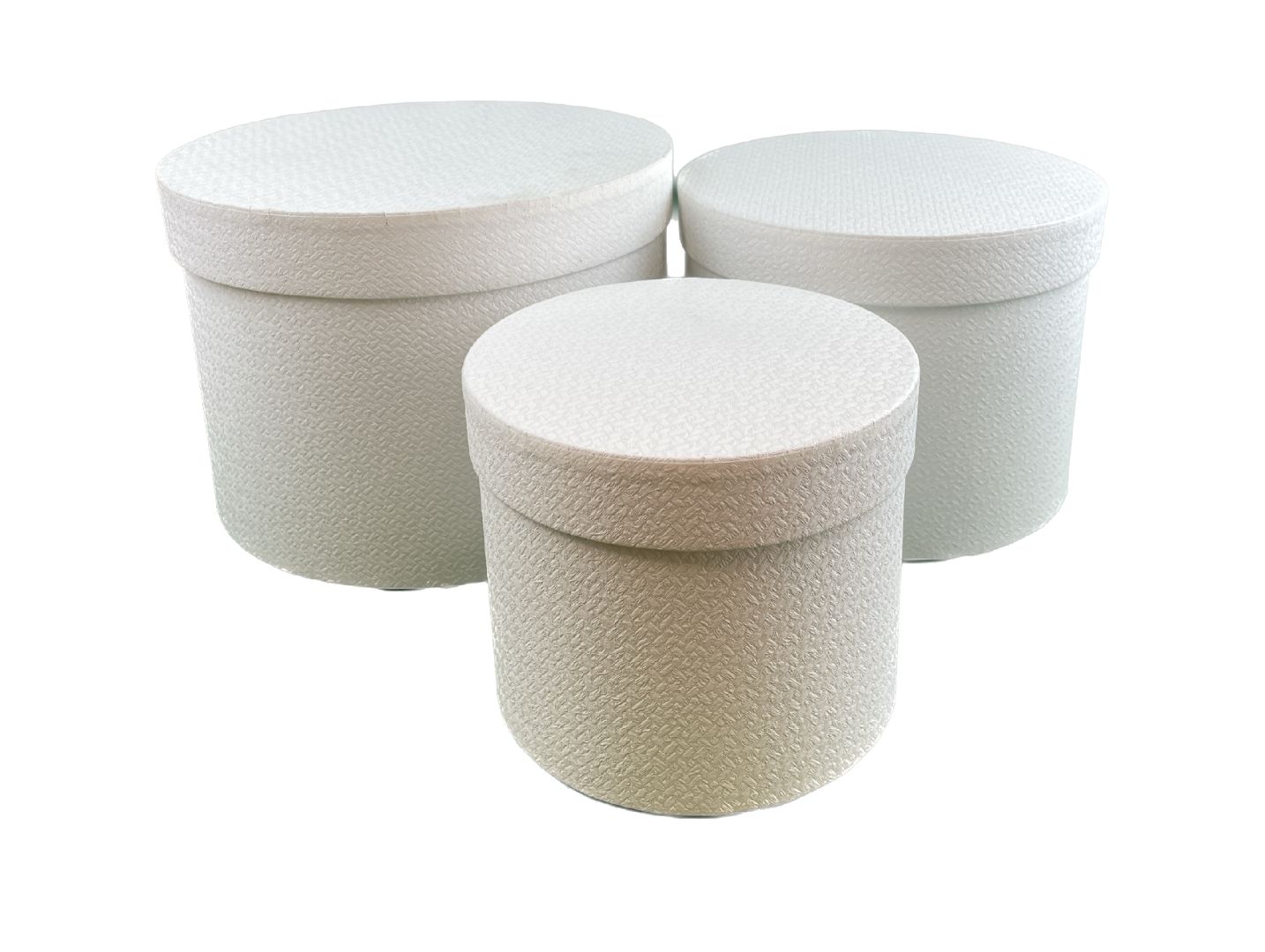 Flower boxy bílé pr.23 - 15cm S/3