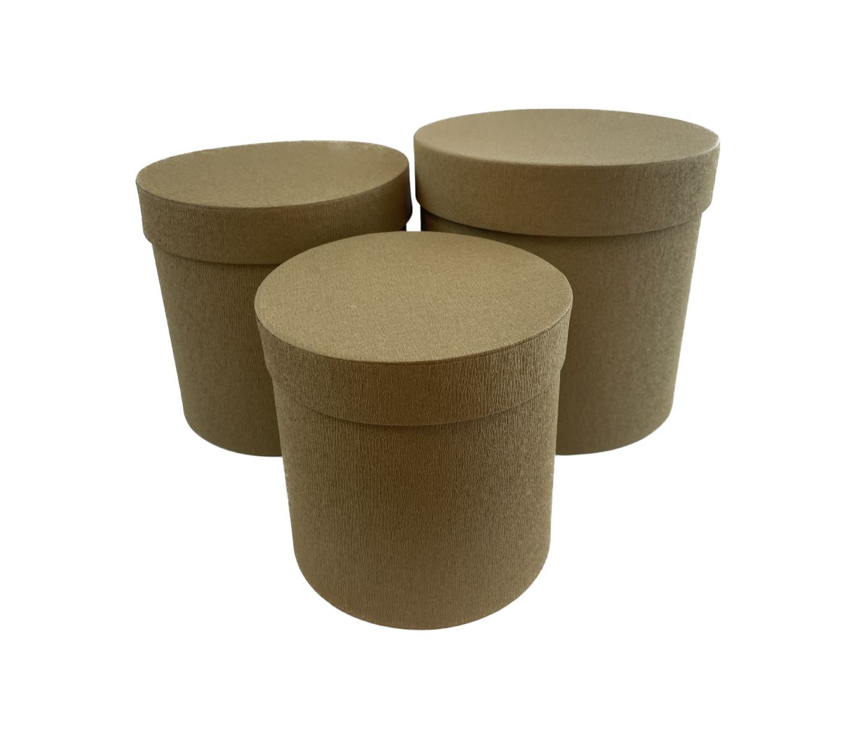 Flower boxy natural pr.19 -15cm S/3