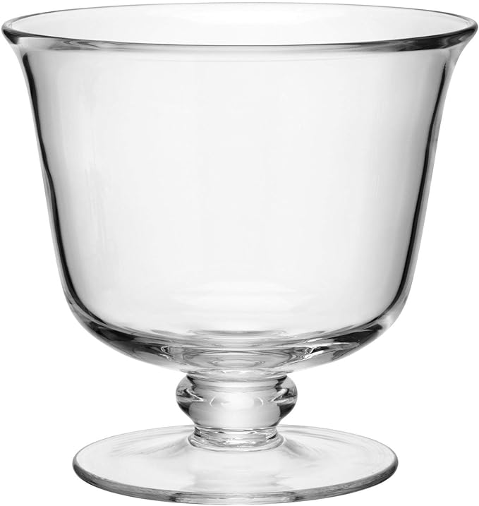 Sklo Pohár na noze pr.22x21cm čiré