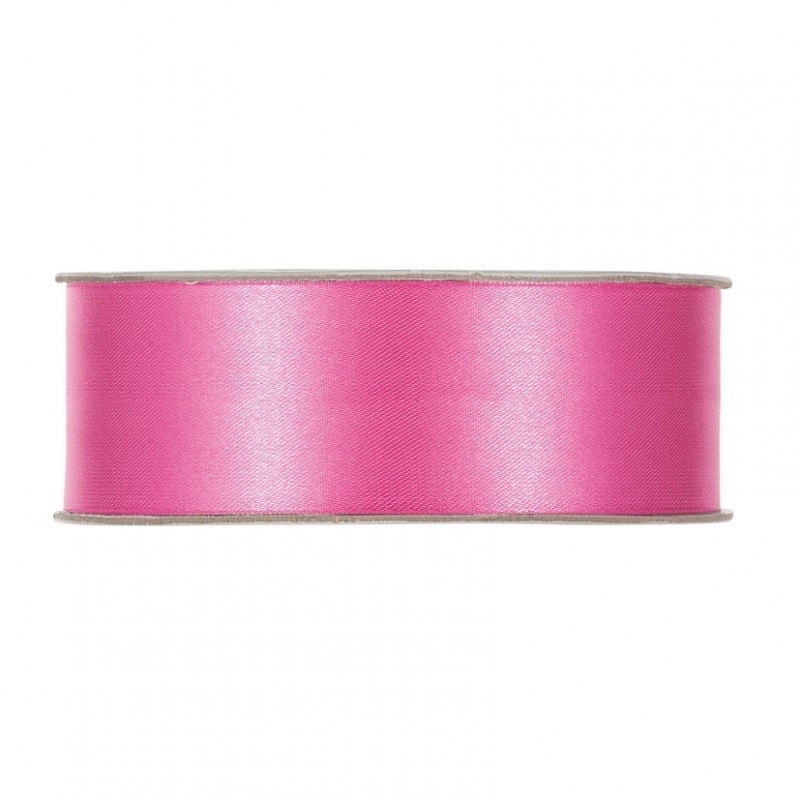 Stuha Raso  fuschia š.25mm/50m