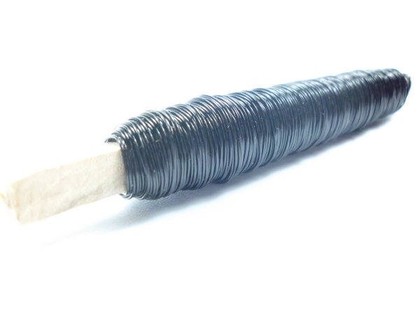 Drát na dřívku 0,5mm černá 100gr