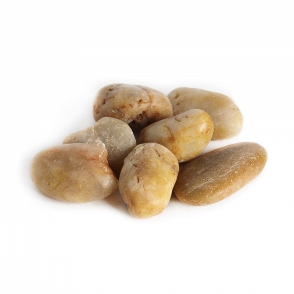 Kamínky řiční žluté pr.2-4cm 1kg