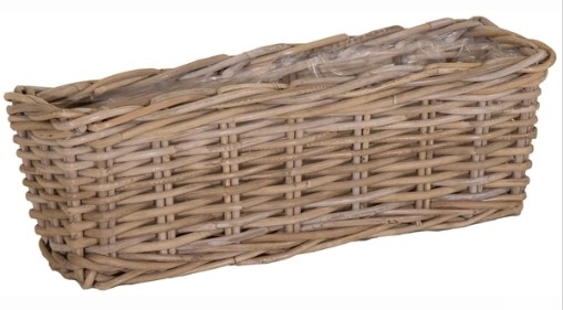 Proutí truhlík Kubu dl.50x17x15cm sv. ratan