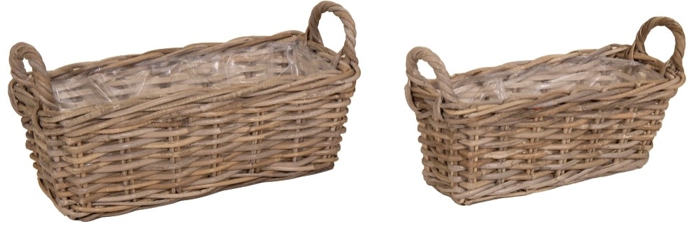 Truhlíky kubu ratan S2 L39/45W16/20H15/17