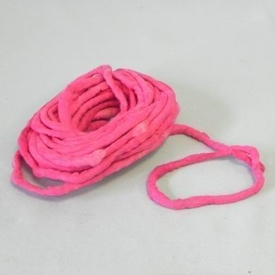 Dredy s drátkem dl.10m sv.růžová