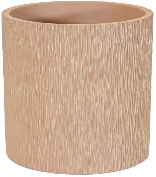 KER obal Galaxy válec sand gold pr.13x12,5cm keramika