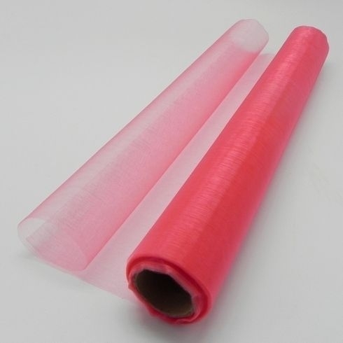 Organza š36cm/9m jahodová