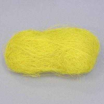 Sisal vlákno 25g žlutý