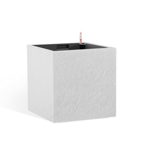 PK Cubico stone bílý v.27cm samozavlažovací systém