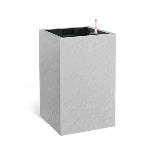 PK Cubico stone bílý v.42cm samozavlažovací systém