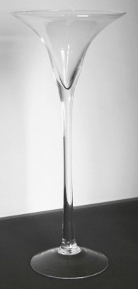 Sklo číše Martini v.40x10cm čirá