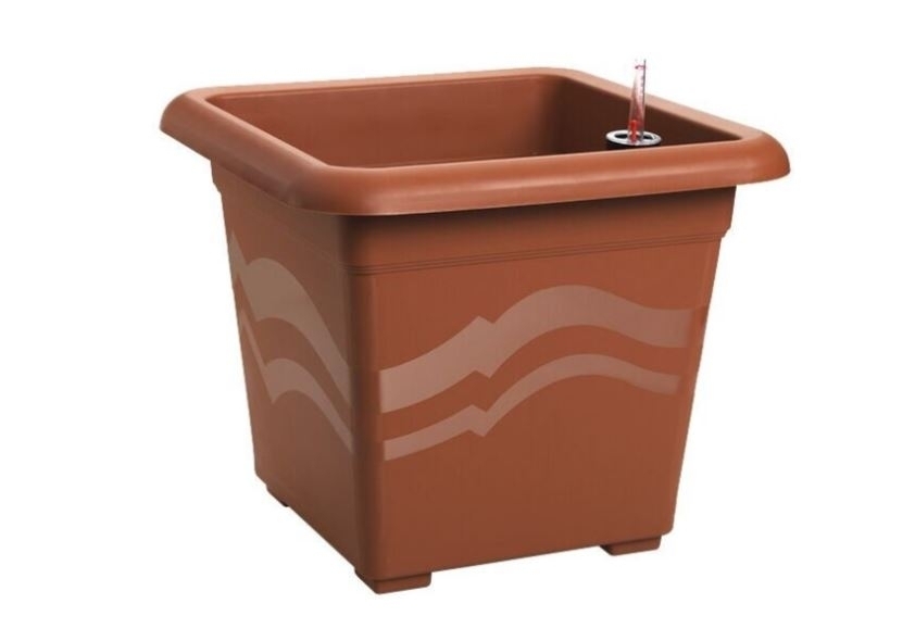 PK květináč Quattro Aqua dl.50x50x41cm terakota samozavlažovací