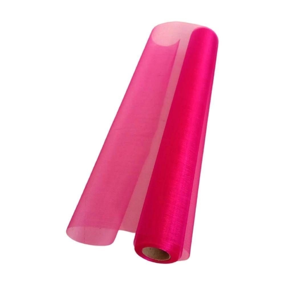 Organza š36cm/9m fuchsiová