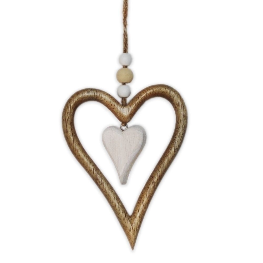 Srdce závěs dřevo dl.9cm natural