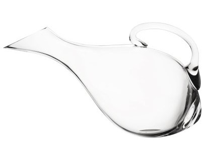 Sklo Karafa v.30x15cm čirá