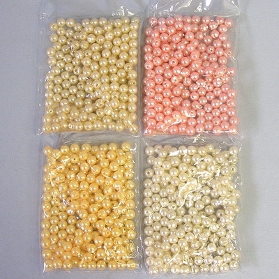 Dekoperličky pvc pr.8mm/50g mix barev
