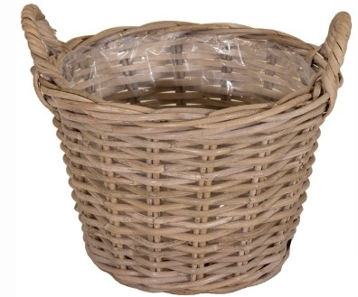 Proutí koš Kubu pr.30x23cm ratan