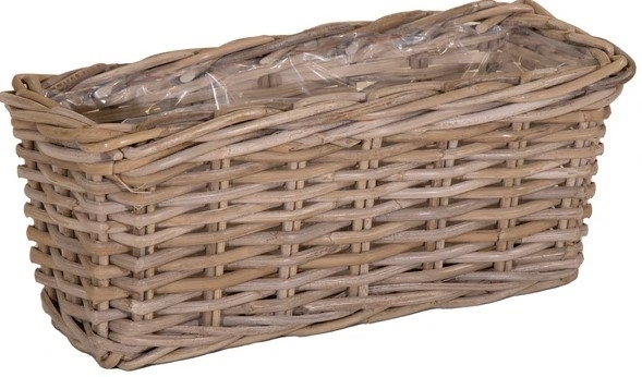 Truhlík  kubu ratan 40cm