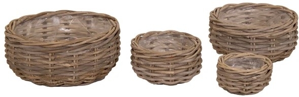 Proutí misky Kubu pr.32-13cm ratan S/4ks