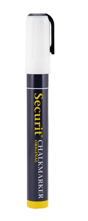 Popisovač křídový 2-6mm bílý