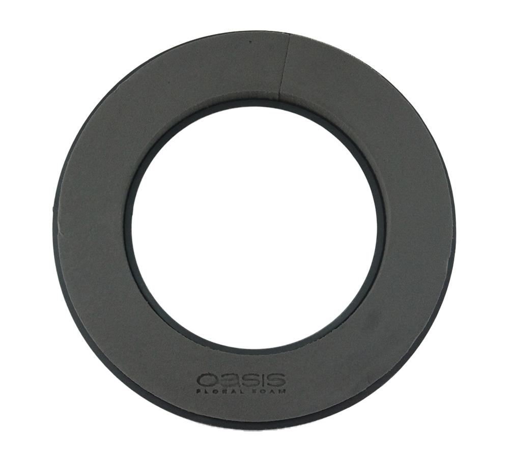 Oasis VĚNEC Naylor base černý pr.40x5cm plast podložka