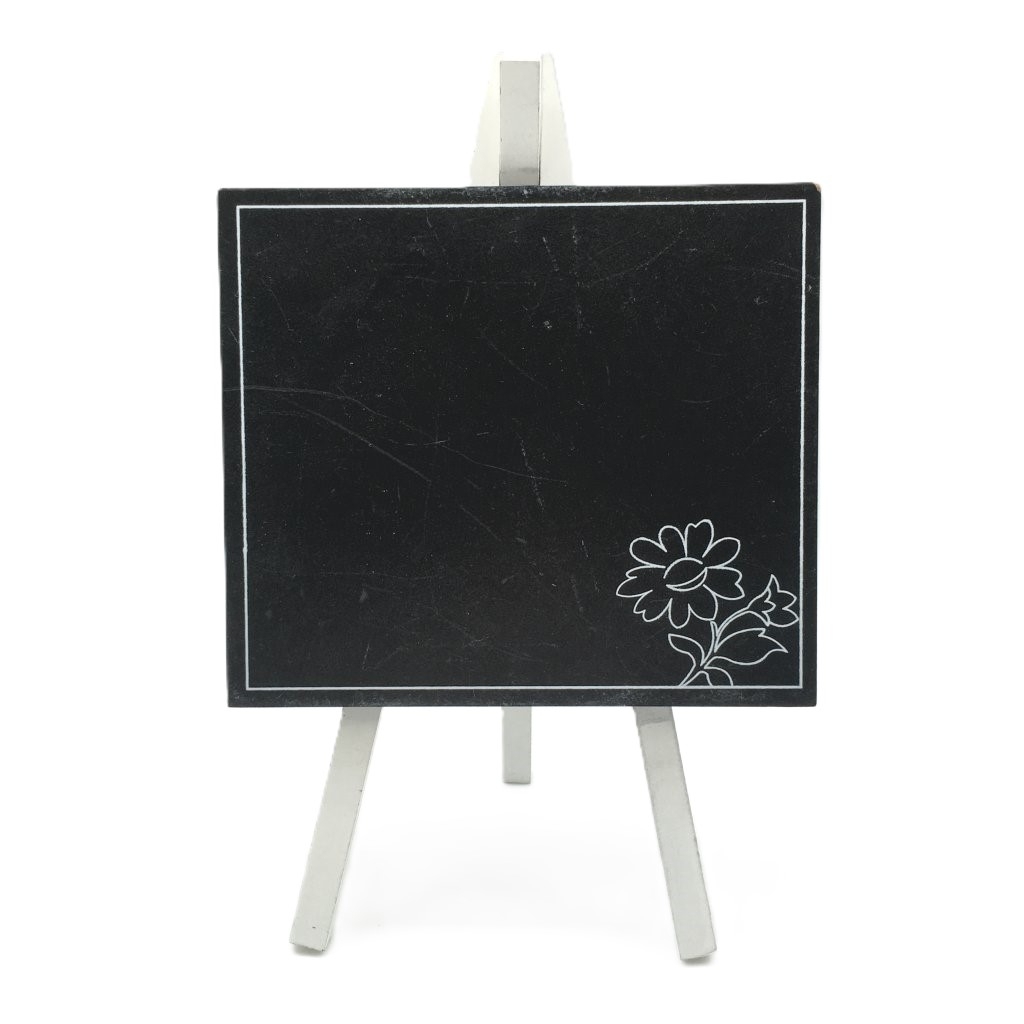 Tabule dřevo stojan v.22,5x14,5cm