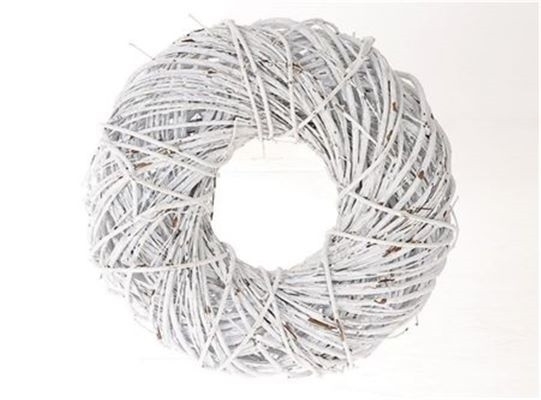 Věnec Twister white wash pr.40cm