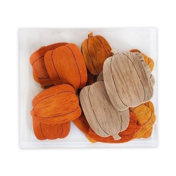 Dýně dřevo přízdoba pr.4,5cm mix S/18