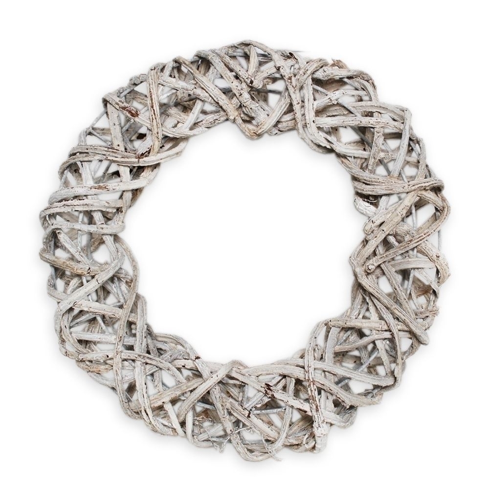 Kruh proutí pr.25x5,5cm šedý