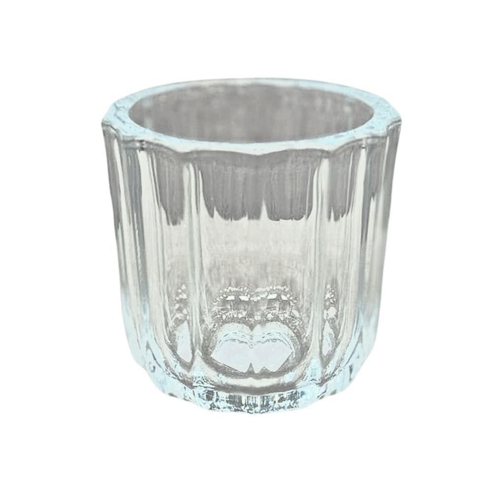 Sklo svícen pr.7,5x7,5cm čirý