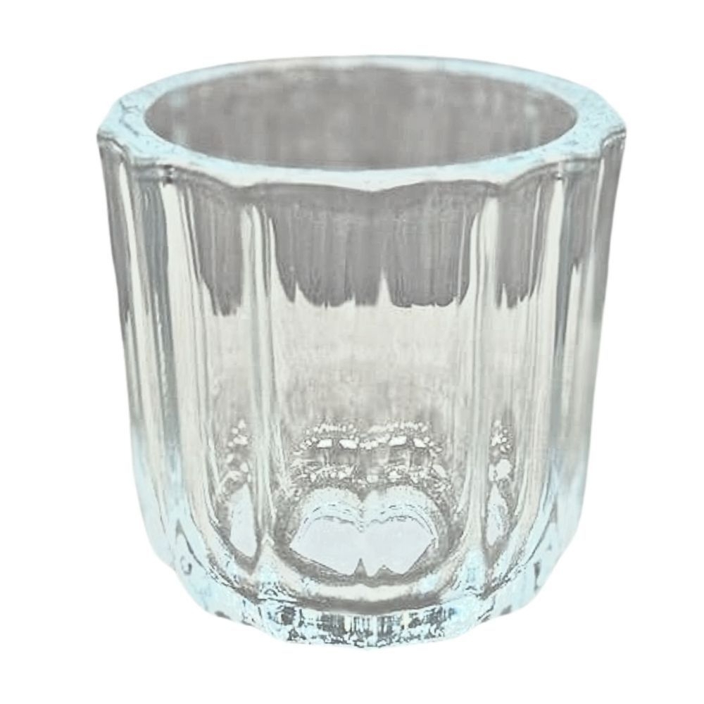 Sklo svícen pr.9x9cm čirý