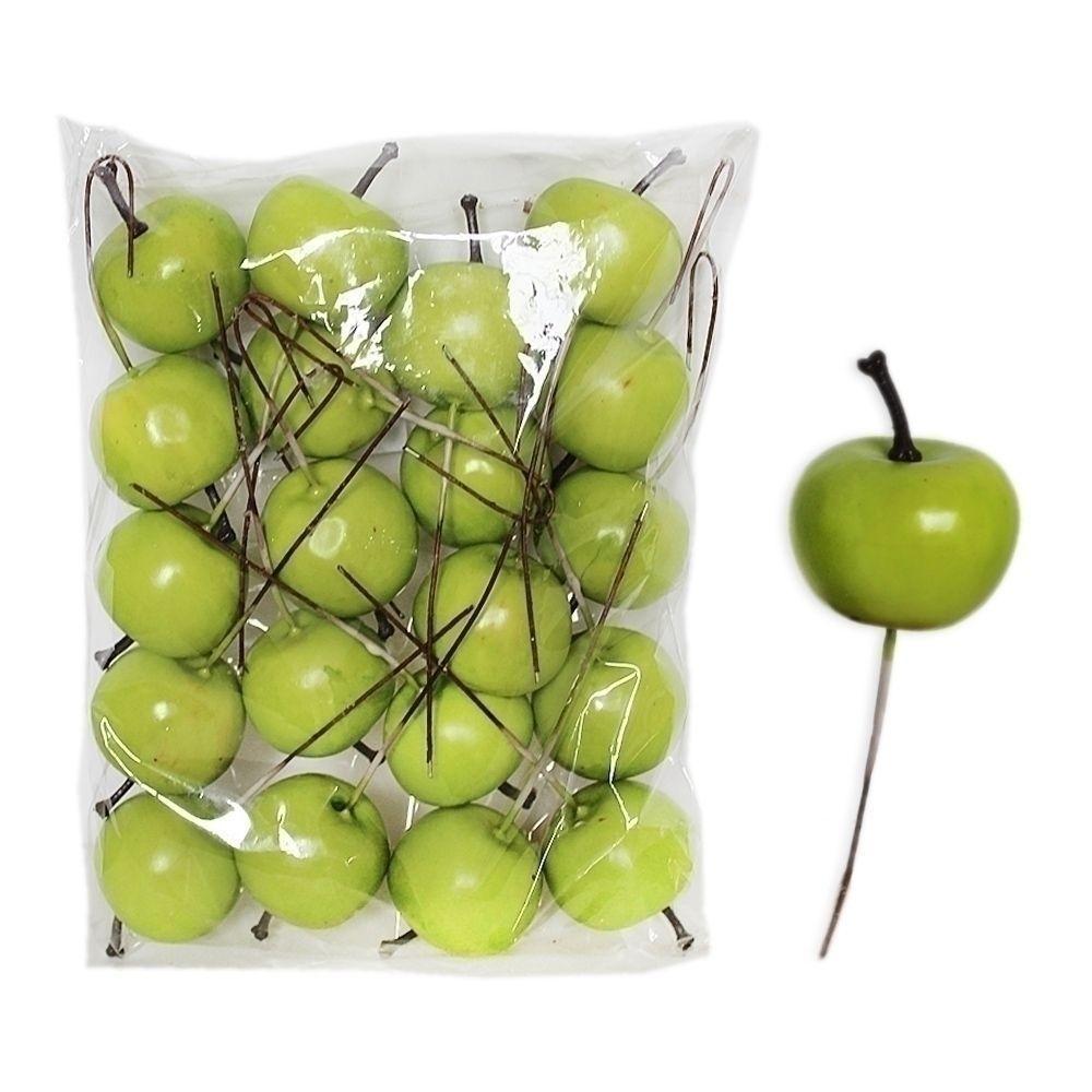 UK Jablka zápich pvc pr.23,5cm zelená S/20