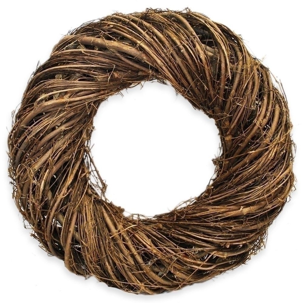 Kruh proutí pr.50x12cm hnědý