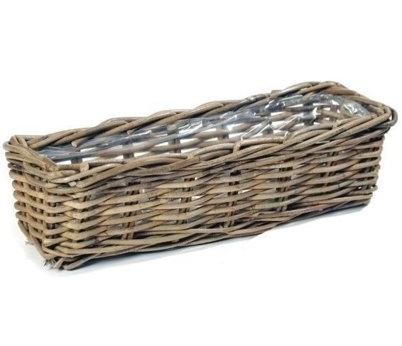 Truhlík kubu ratan 60x16cm *