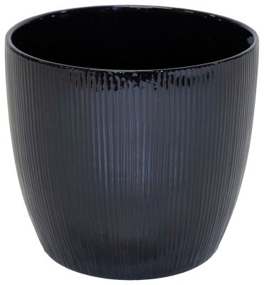 KER obal Bohemian černý pr.45,5x41,5cm keramika