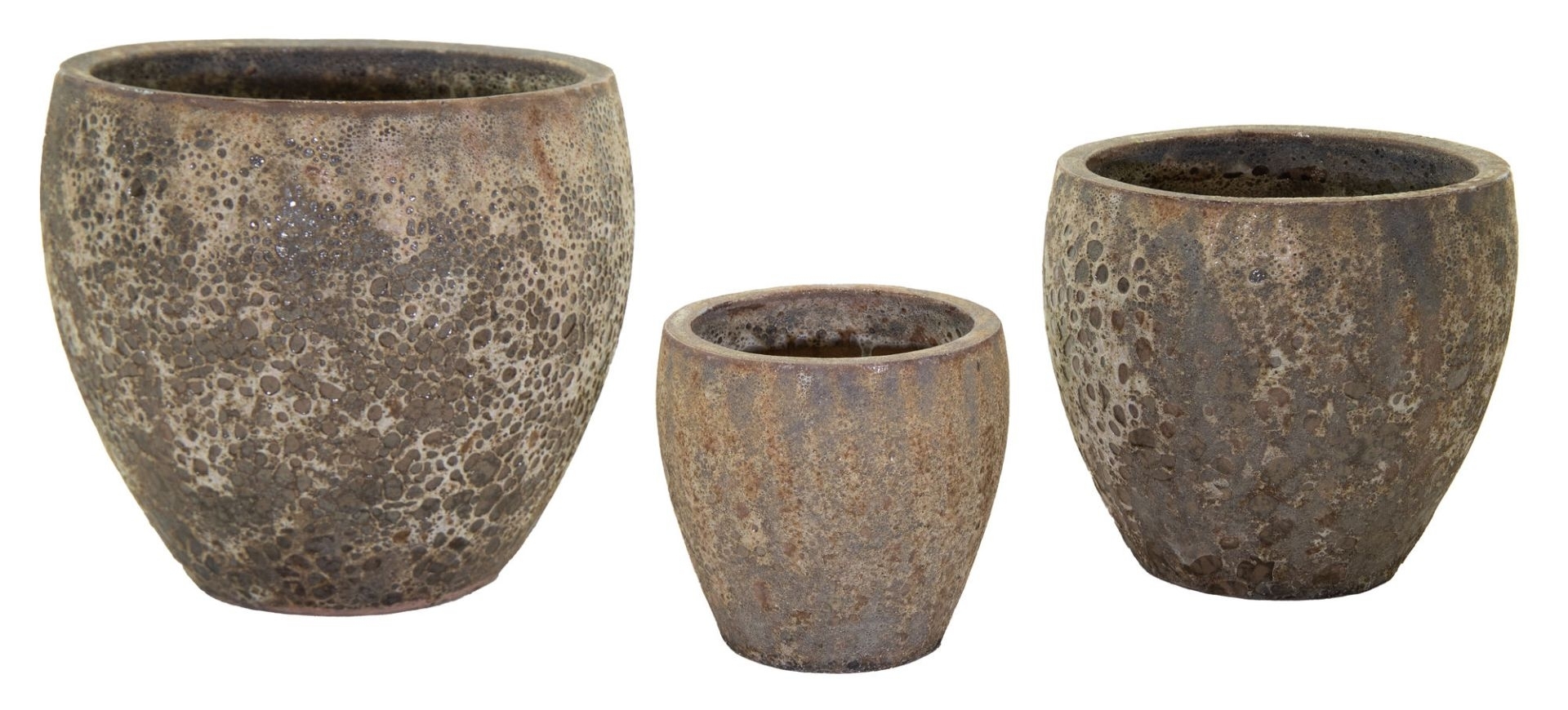 KER obaly Antique Vulcano Belly pr.47-28cm keramika S/3