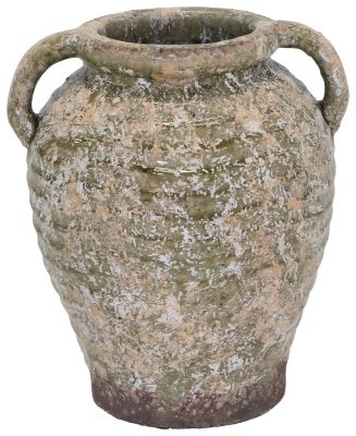 KER váza Sila hrubá pr.26x30cm green