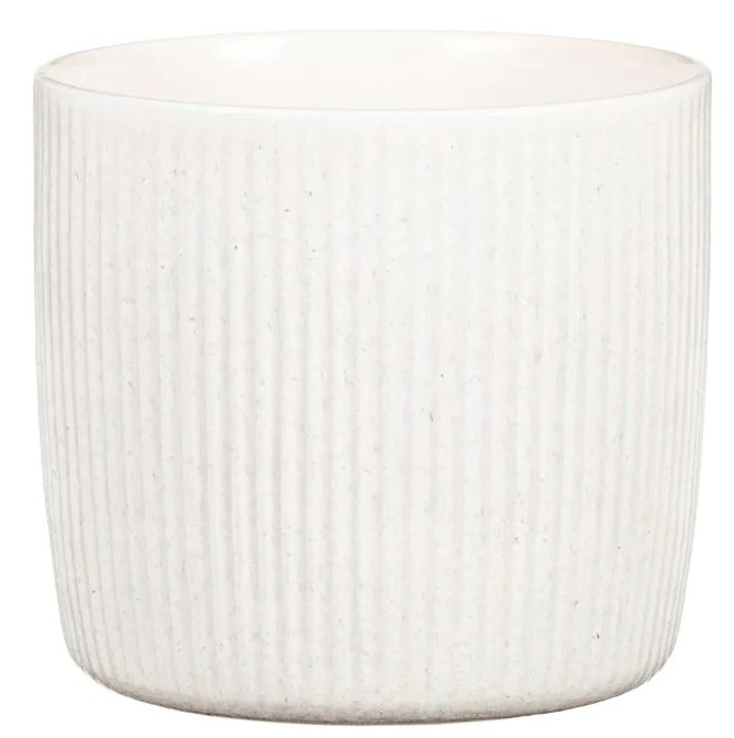 KER obal Perla vroubky pr.15x14cm bílý