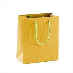 Taška papír v.37x27x12cm žlutá