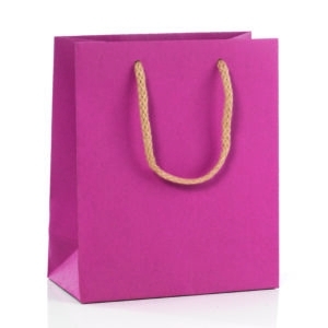 Taška papír v.37x27x12cm cyclamen