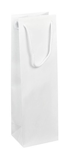 Taška papír v.39x12x9cm bílá
