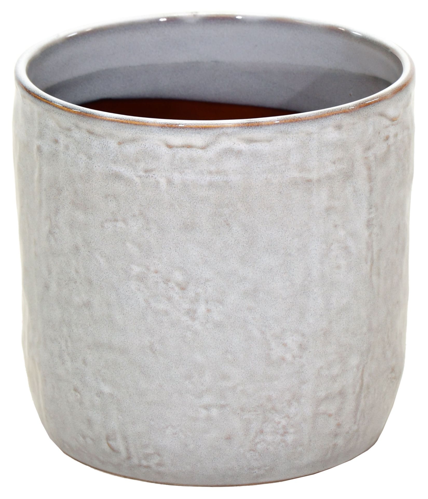 KER obal Village white pr.18x17cm keramika