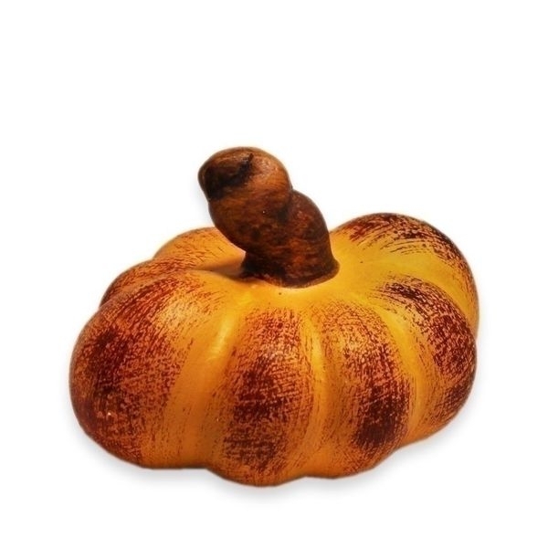 Dýně keramika V5cm oranžová patina