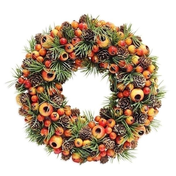 UK Věnec pvc podzim pr.27,5cm