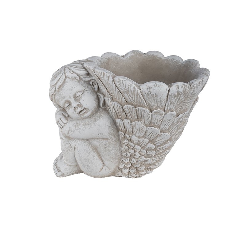 KER obal Anděl dl.16.5x13cm šedý