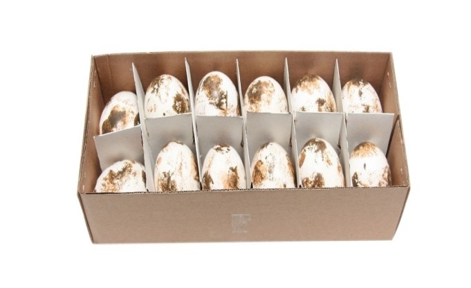 Vajíčka reálná flekatá S/12ks